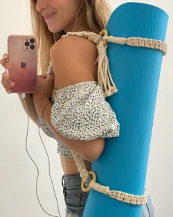Strap porta Mat de Macramé
