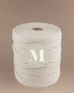 Cordón de Algodón Trenzado 4 mm, 200 mts
